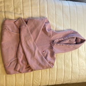 pink Champion hoodie size M